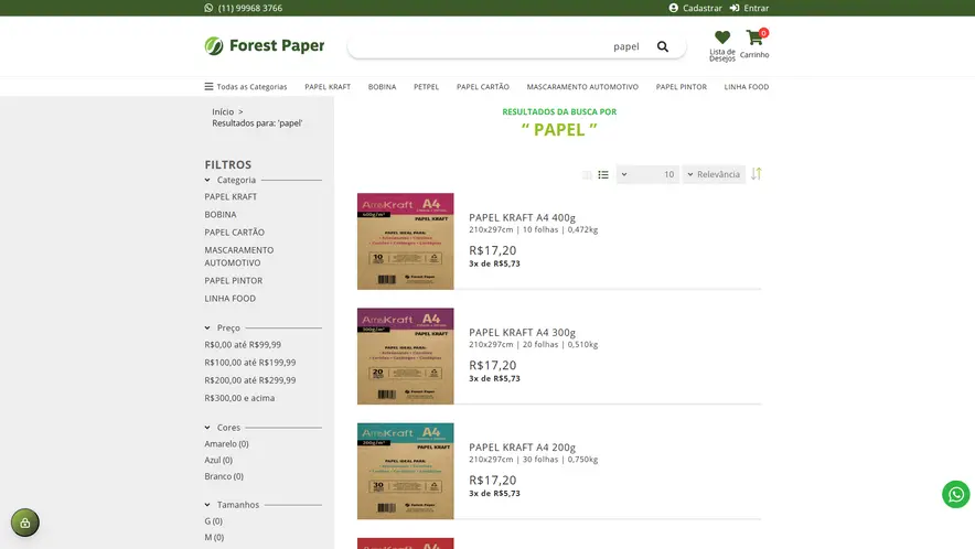 Screenshot de Forest Paper