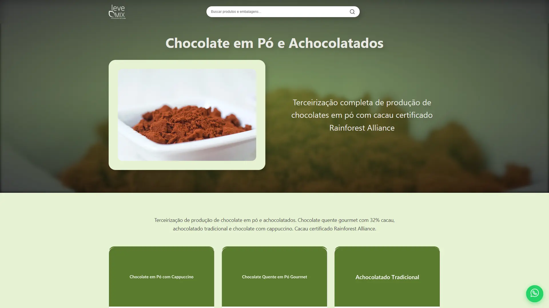 Exemplo de página de produto Exemplo de página de produto, com variantes, vantagens e CTA